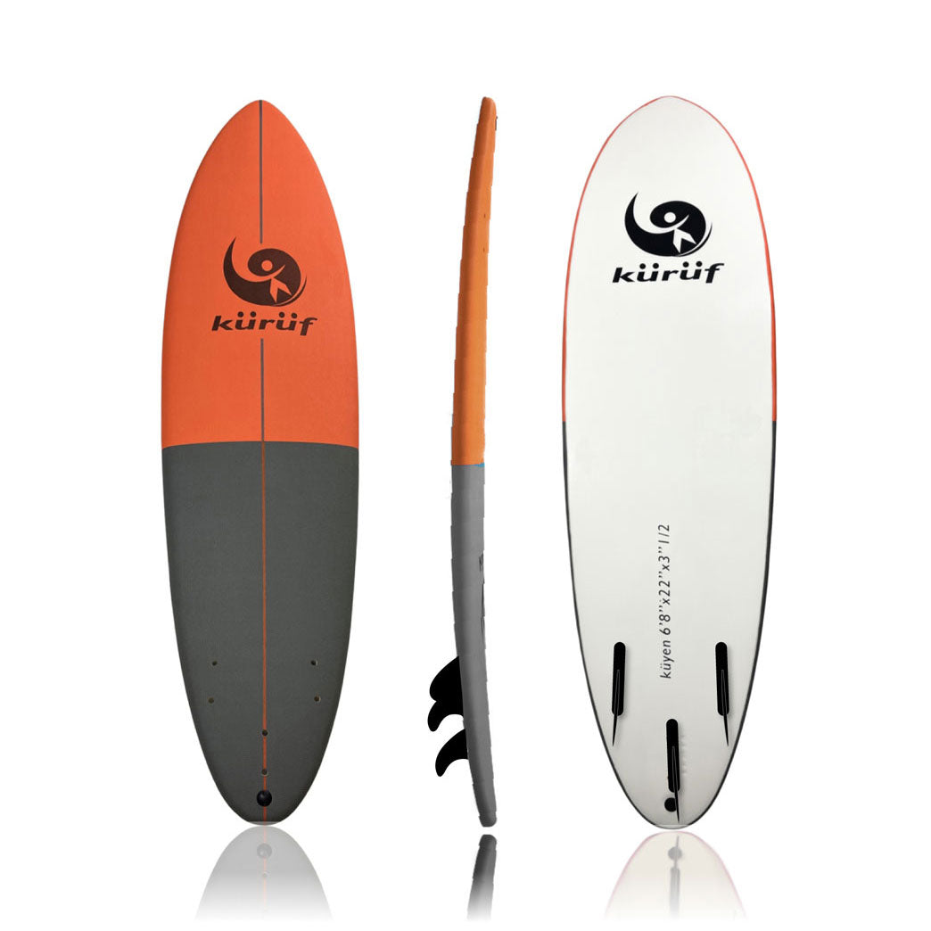 Softboard Küyen 6’8” Orange/Grey